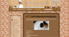 Desktop Screenshot of oquefacoprajanta.com.br